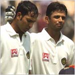 Laxman and Dravid