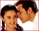 Preity Zinta and Saif Ali Khan