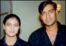 Kajol and Ajay Devgan