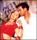 Madhuri-Ajay in Yeh Raaste Hai Pyaar Ke