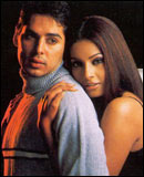 A still from Raaz -- Dino and Bipasha