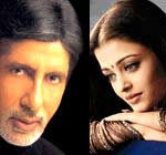 Amitabh Bachchan and Aishwarya Rai