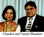 Chandra and Narpat
Bhandari