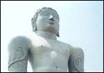 The statue of Bahubali at Sravanabelgola